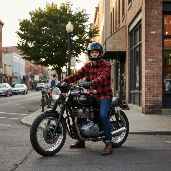 Lucky Brand Long Sleeve Button Up 100% Cotton Plaid Flannel Shirt - Picture 4 of 11